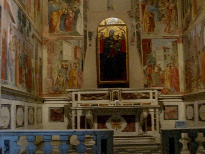 The Masolino/Massacio Frescoes in the Altar Area