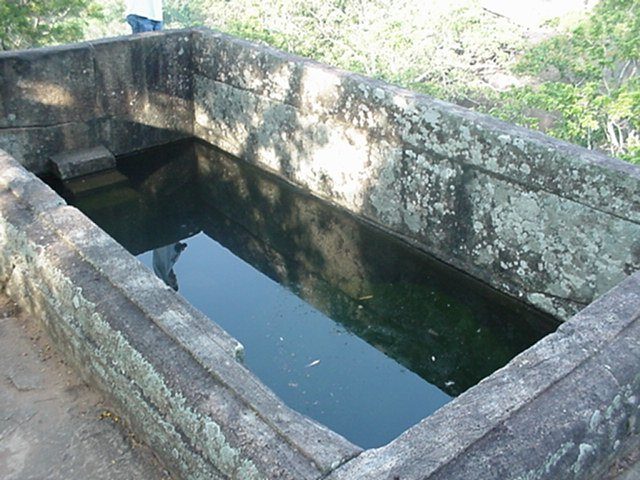 The Ritual Bath, a cistern carved from the rocks